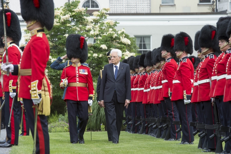 Il Presidente della Repubblica Sergio Mattarella al Rideau Hall