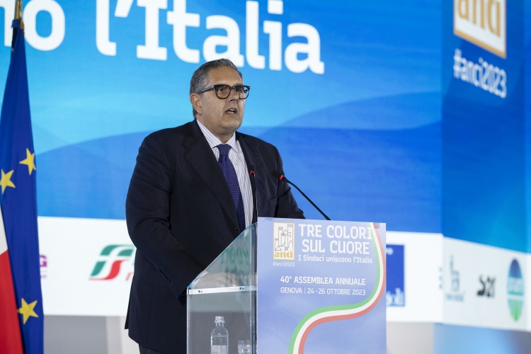 Il Presidente della Repubblica Sergio Mattarella alla cerimonia di apertura della 40^ Assemblea annuale ANCI – Associazione Nazionale Comuni Italiani
in occasione dell'intervento