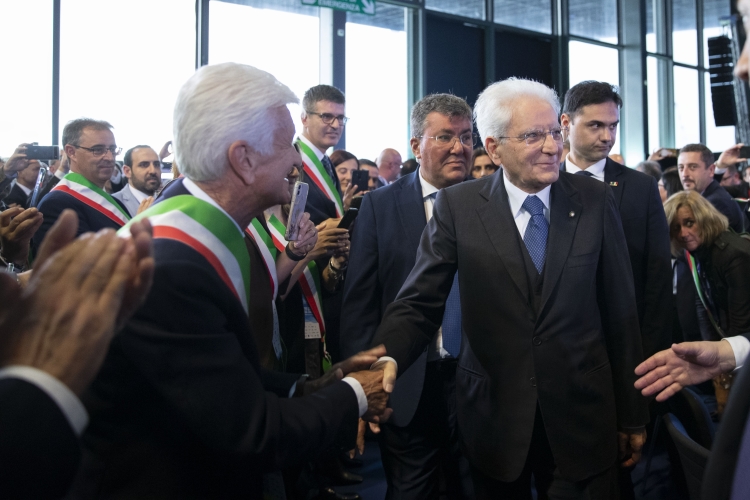 Il Presidente della Repubblica Sergio Mattarella alla cerimonia di apertura della 40^ Assemblea annuale ANCI – Associazione Nazionale Comuni Italiani
(foto di Francesco Ammendola - Ufficio per la Stampa e la Comunicazione della Presidenza della Repubblica)