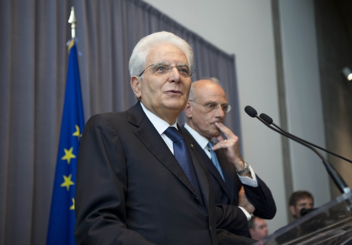 Il Presidente Sergio Mattarella nel corso dell'incontro con la collettività italiana alla National Gallery of Canada