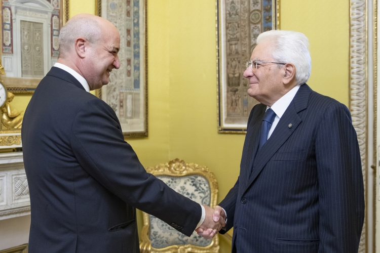 Il Presidente Sergio Mattarella incontra Nicola Casagli, Presidente dell’Istituto Nazionale di Oceanografia e di Geofisica Sperimentale
