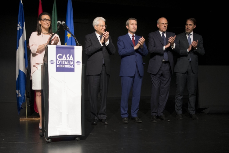 Il Presidente Sergio Mattarella alla Casa d’Italia per l'incontro con la collettività italiana 