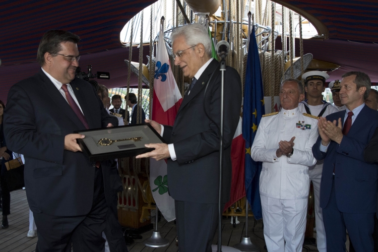 Il Presidente Sergio Mattarella 