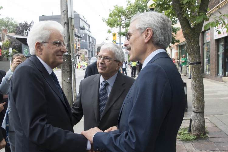 Il Presidente Sergio Mattarella Centro Organizzativo Scuole Tecniche Italiane 