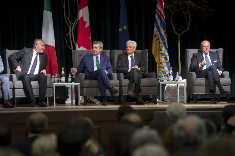 Il Presidente Sergio Mattarella  al Centro Culturale Italiano 