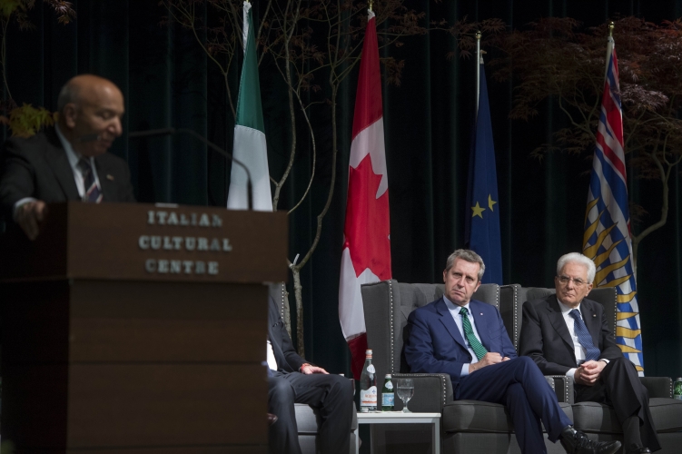 Il Presidente Sergio Mattarella  al Centro Culturale Italiano 