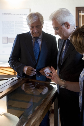 Il Presidente Sergio Mattarella visita la casa natale di Pirandello
