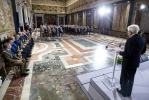 Cerimonia di consegna delle insegne dell’Ordine Militare d’Italia, in occasione del Giorno dell’Unità Nazionale e Giornata delle Forze Armate