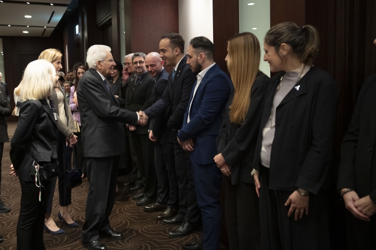 Il Presidente della Repubblica Sergio Mattarella incontra una selezionata rappresentanza della collettività italiana nella Repubblica di Corea,in occasione della visita di Stato
