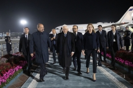 Mattarella arriva a Tashkent