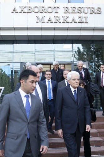 Il Presidente della Repubblica Sergio Mattarella al Politecnico di Torino a Tashkent, in occasione della visita Ufficiale nella Repubblica dell’Uzbekistan 
