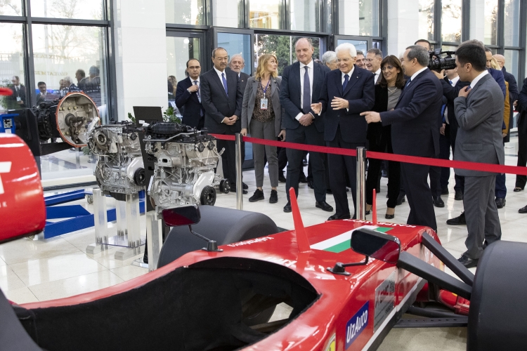 Il Presidente della Repubblica Sergio Mattarella al Politecnico di Torino a Tashkent, in occasione della visita Ufficiale nella Repubblica dell’Uzbekistan 
