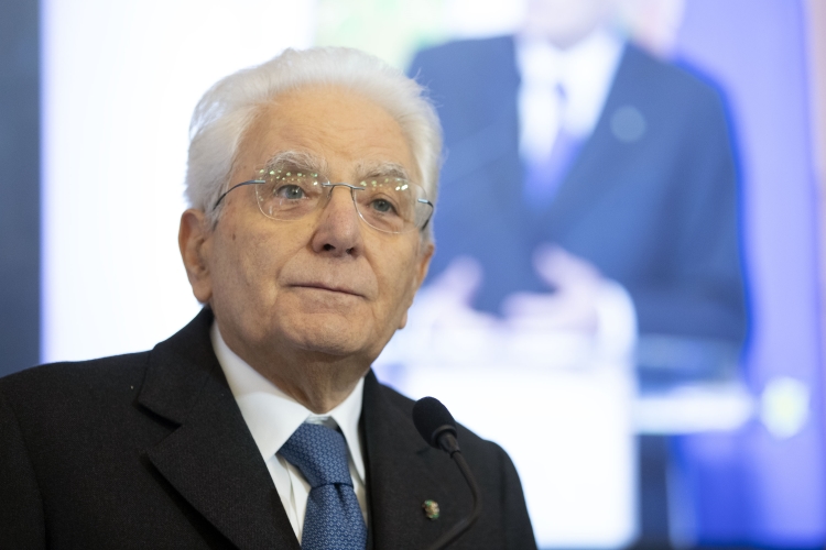 Il Presidente della Repubblica Sergio Mattarella durante la cerimonia d’inaugurazione dell’anno accademico 2023/2024 dell’Università degli Studi di Napoli Federico II in occasione dell’ottocentesimo anno dalla fondazione
