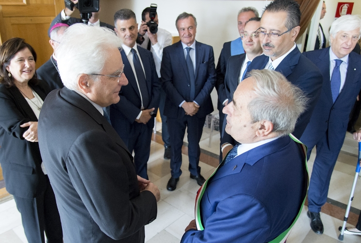 Il Presidente Sergio Mattarellain occasione dell'inaugurazione della Cattedra “Jacques Maritain” 