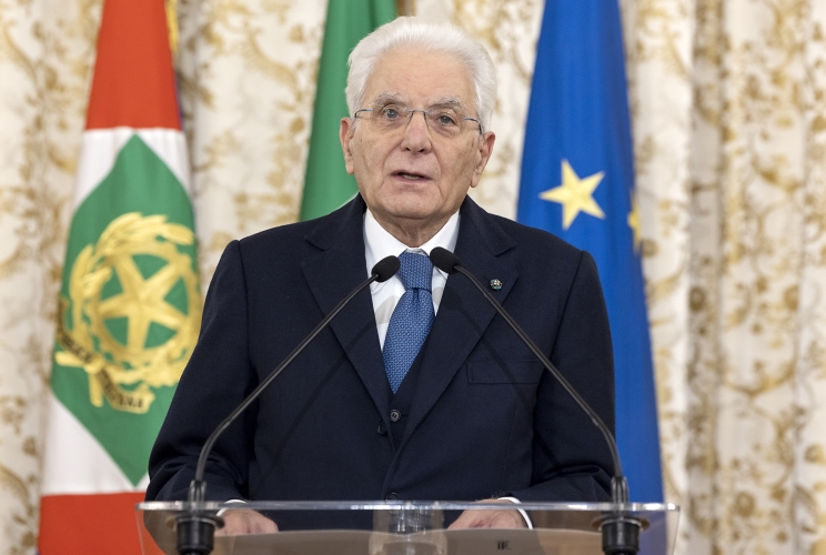 Il Presidente Sergio Mattarella rivolge il suo indirizzo di saluto in occasione dell'incontro con i membri della Commissione Monitoraggio dell’Assemblea parlamentare del Consiglio d’Europa