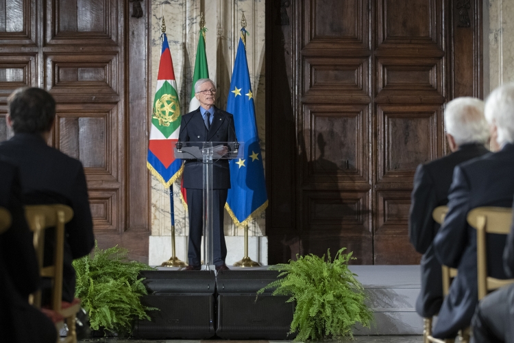Indirizzo di saluto di Elio Giovati, Presidente della Federazione Nazionale Maestri del Lavoro ,in occasione della cerimonia del centenario della istituzione della “Stella al Merito del Lavoro” e di consegna delle Stelle al Merito del Lavoro per l’anno 2023
