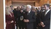 Il Presidente Mattarella visita la mostra fotografica “Gli scatti che fanno la storia"