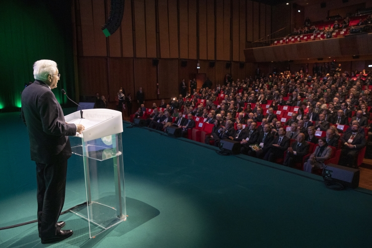 Il Presidente della Repubblica Sergio Mattarella all'Assemblea generale di Confagricoltura
