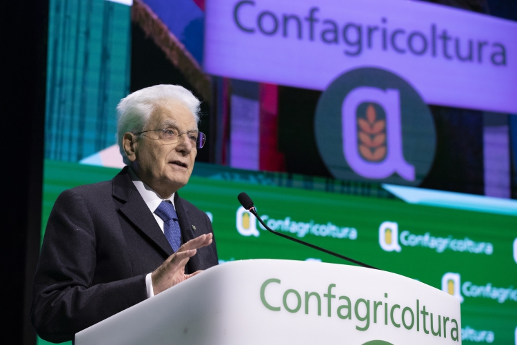 Il Presidente della Repubblica Sergio Mattarella all'Assemblea generale di Confagricoltura
