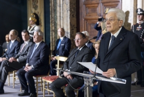 Intervento del Presidente Mattarella agli auguri di fine anno con il Corpo Diplomatico