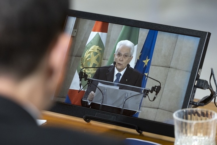 Il Presidente Sergio Mattarella rivolge il suo indirizzo di saluto in occasione della XVI Conferenza delle Ambasciatrici e degli Ambasciatori d’Italia