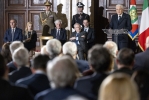 Cerimonia per lo scambio degli auguri di fine anno con i rappresentanti delle istituzioni, delle forze politiche e della società civile.
