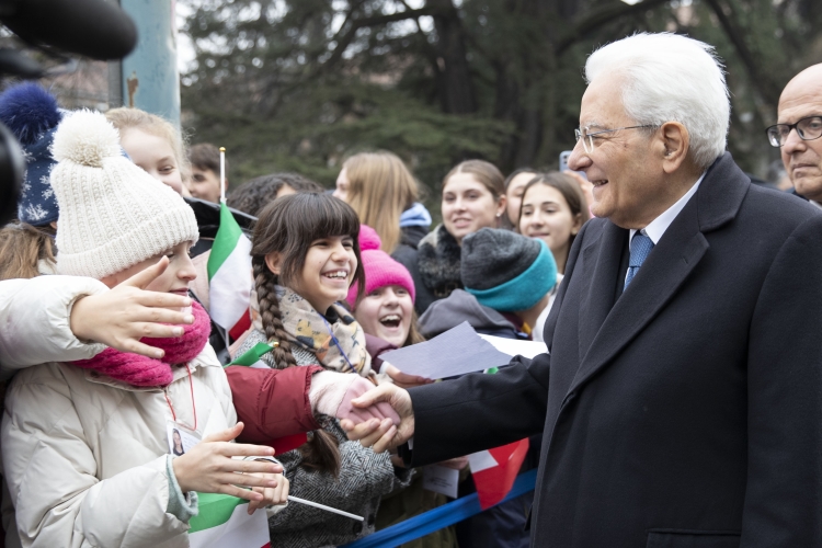 Il Presidente Sergio Mattarella a Vercelli in occasione della cerimonia d’inaugurazione dell’anno accademico 2023/2024 dell’Università degli Studi del Piemonte Orientale  
