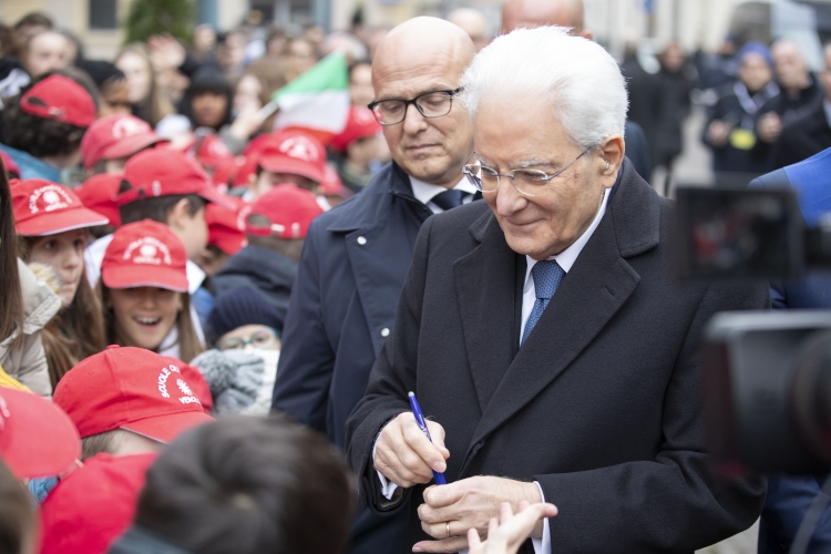Il Presidente Sergio Mattarella a Vercelli in occasione della cerimonia d’inaugurazione dell’anno accademico 2023/2024 dell’Università degli Studi del Piemonte Orientale  

