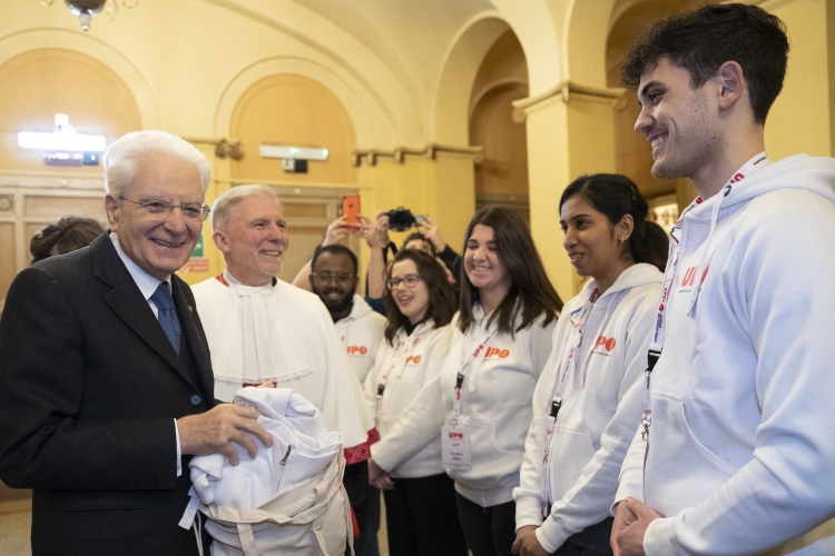 Il Presidente Sergio Mattarella in occasione della cerimonia d’inaugurazione dell’anno accademico 2023/2024 dell’Università degli Studi del Piemonte Orientale  
