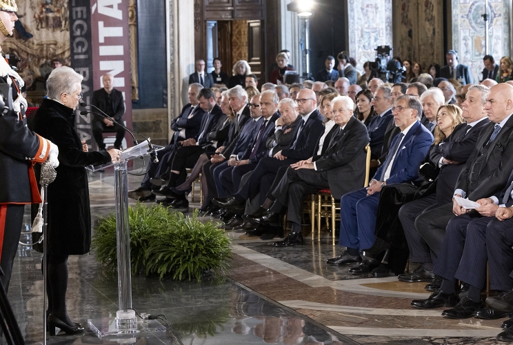 L'intervento di Simonetta della Seta, Presidente del Gruppo di lavoro Memoriali e Musei dell’IHRA – International Holocaust Remembrance Alliance