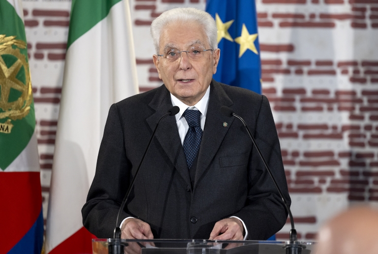 Il Presidente Sergio Mattarella rivolge il suo indirizzo di saluto in occasione della celebrazione del "Giorno della Memoria"