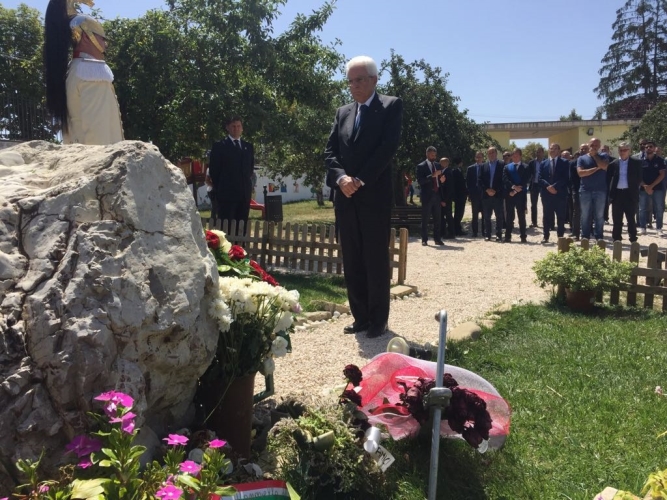 Mattarella ad Amatrice