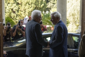 Il Presidente della Repubblia Italiana Sergio Mattarella 