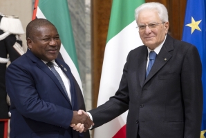 Il Presidente Mattarella incontra il Presidente della Repubblica del Mozambico