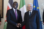 Il Presidente Mattarella incontra il Presidente della Repubblica del Kenya