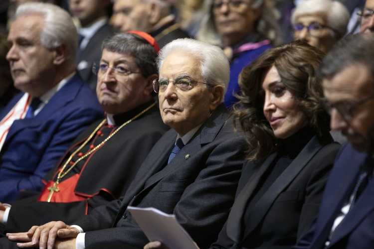 Il Presidente della Repubblica Sergio Mattarella alla cerimonia di inaugurazione dell’Anno Accademico 2023/2024 dell'Università degli Studi di Firenze 
