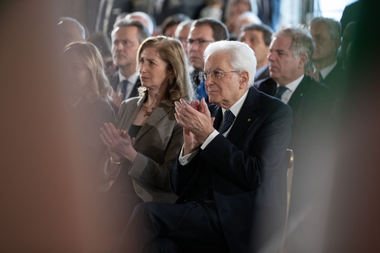 Il Presidente della Repubblica Sergio Mattarella e la Sig.ra Laura in occasione della celebrazione del “Giorno del Ricordo”
