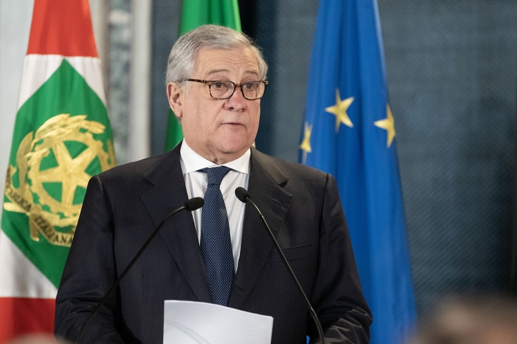 L'intervento di  Antonio Tajani, Ministro degli Affari esteri e della cooperazione internazionale 
