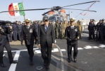 Il Presidente Mattarella visita la nave Bergamini al porto di Limassol