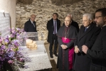 Il Presidente Mattarella visita la cripta della Chiesa di San Francesco di Paola