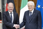 Il Presidente Mattarella incontra Olaf Scholz, Cancelliere della Repubblica Federale di Germania