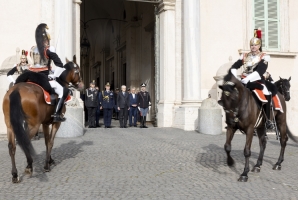 Intervento del Presidente della Repubblica al cambio della Guardia d’Onore, in forma solenne, in occasione del 163° anniversario dell’Unità Nazionale 