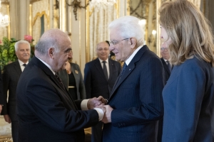 Il Presidente della Repubblica Sergio Mattarella incontra George Vella, Presidente della Repubblica di Malta
