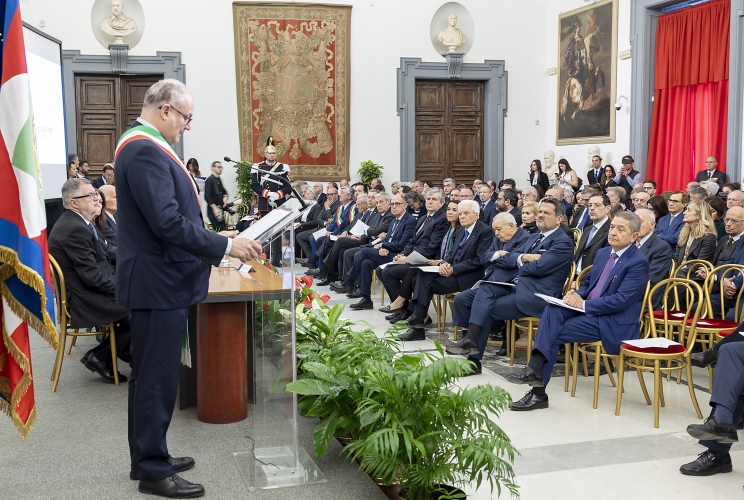 Il Presidente Sergio Mattarella al convegno promosso nel 150° anniversario della nascita di Luigi Einaudi