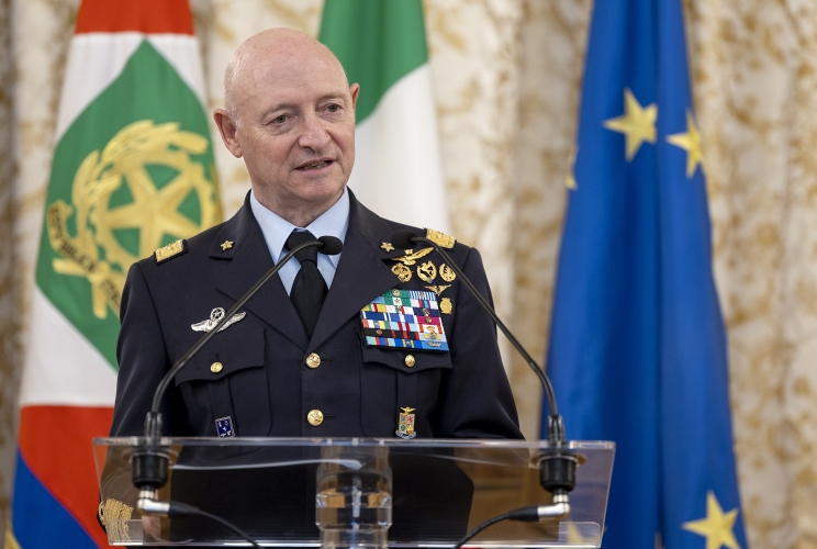 Il Gen. S.A. Luca Goretti, Capo di Stato Maggiore dell’Aeronautica Militare, in occasione del 101° anniversario di fondazione dell’Aeronautica Militare