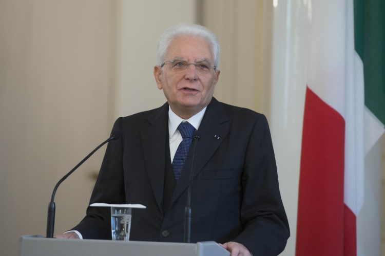 Il Presidente Sergio Mattarella 