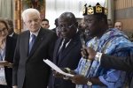 Il Presidente Mattarella al Municipio del Distretto di Abidjan