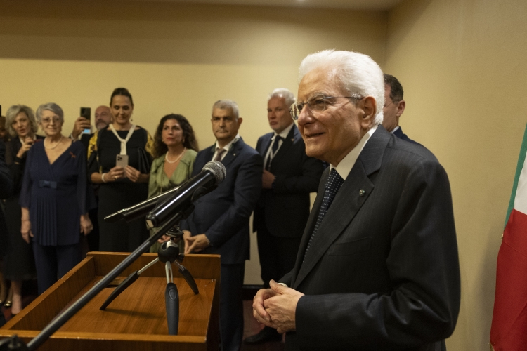 Il Presidente della Repubblica Sergio Mattarella incontra una rappresentanza della collettività italiana nella Repubblica del Ghana
