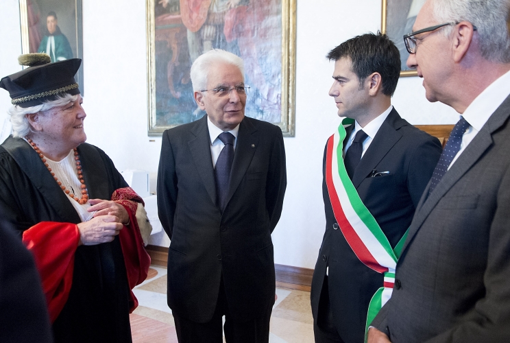 Il Presidente Sergio Mattarella all'Università degli Studi di Cagliari 