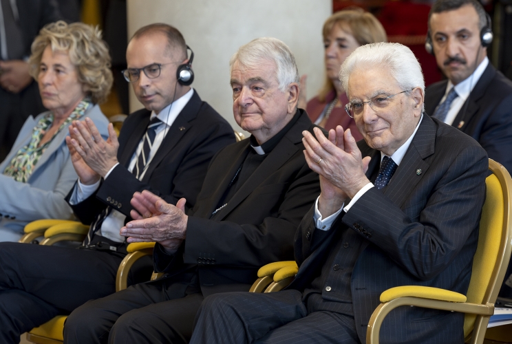 Il Presidente Sergio Mattarella in occasione della conferenza “Nato at 75: Shaping a New Transatlantic Agenda, Security and Peace at a Time of Global Transformations for the Future”